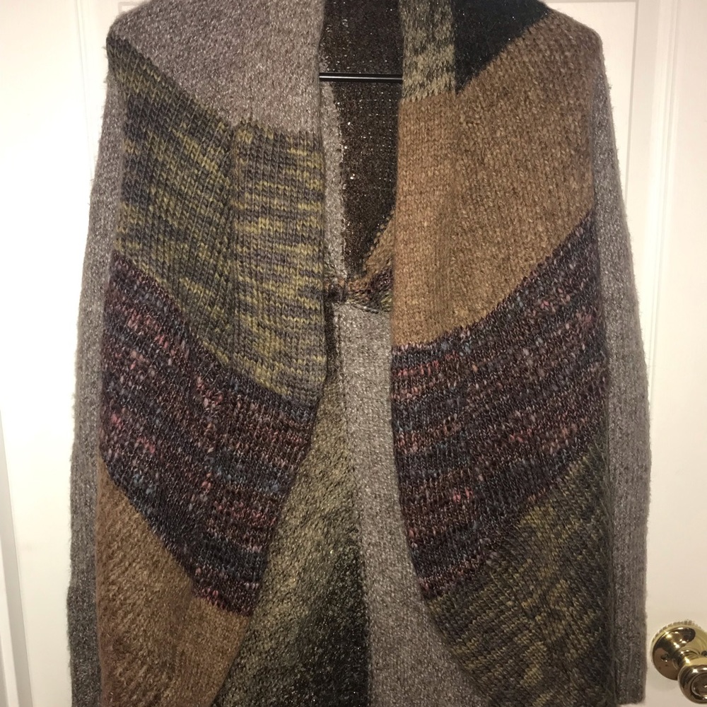 A. Giannetti Open Cardigan Wool Blend